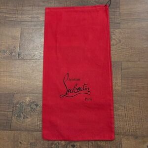 Christian Louboutin Red Logo Dust Bag